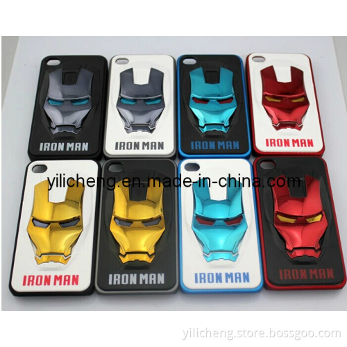 3D Cool Iron Man Hard Case Transformers Superman Hard Case Cover for iPhone 4 4G 4s 5 5g